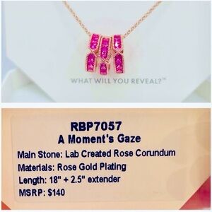 Bomb party necklace A moments gaze